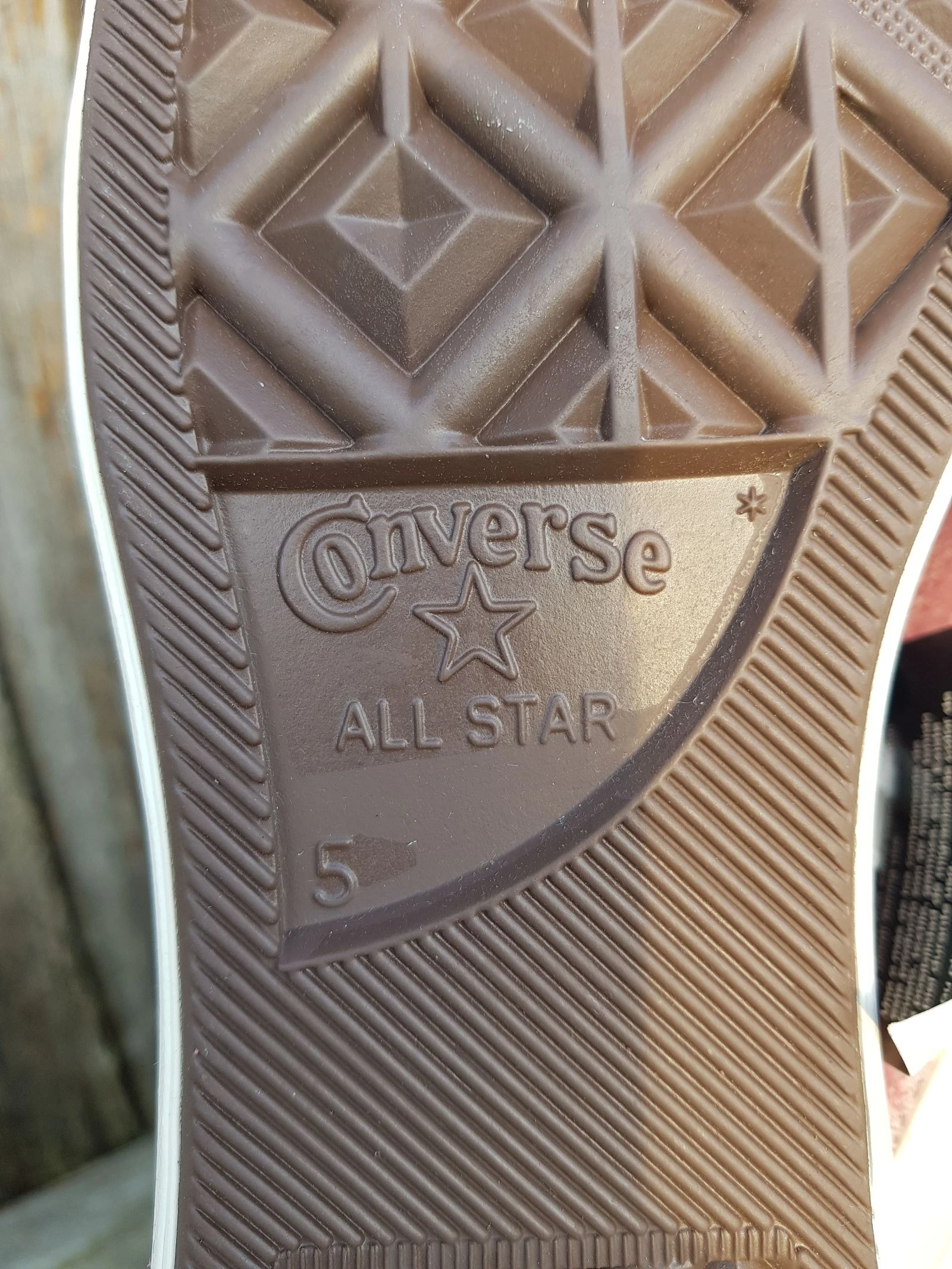 Converse plataforma rosa brillante cuero vuelto – photo 8
